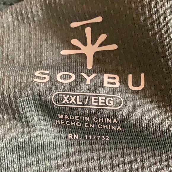 Soybu Size XXL Skort Green Skirt Inner-Shorts Pockets Elastic Waist Stretch. New - Picture 5 of 6